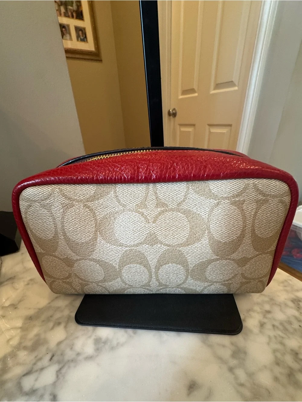 Coach Lunar New Year Boxy Cosmetic Case - Limited Edition - Ox & Carriage